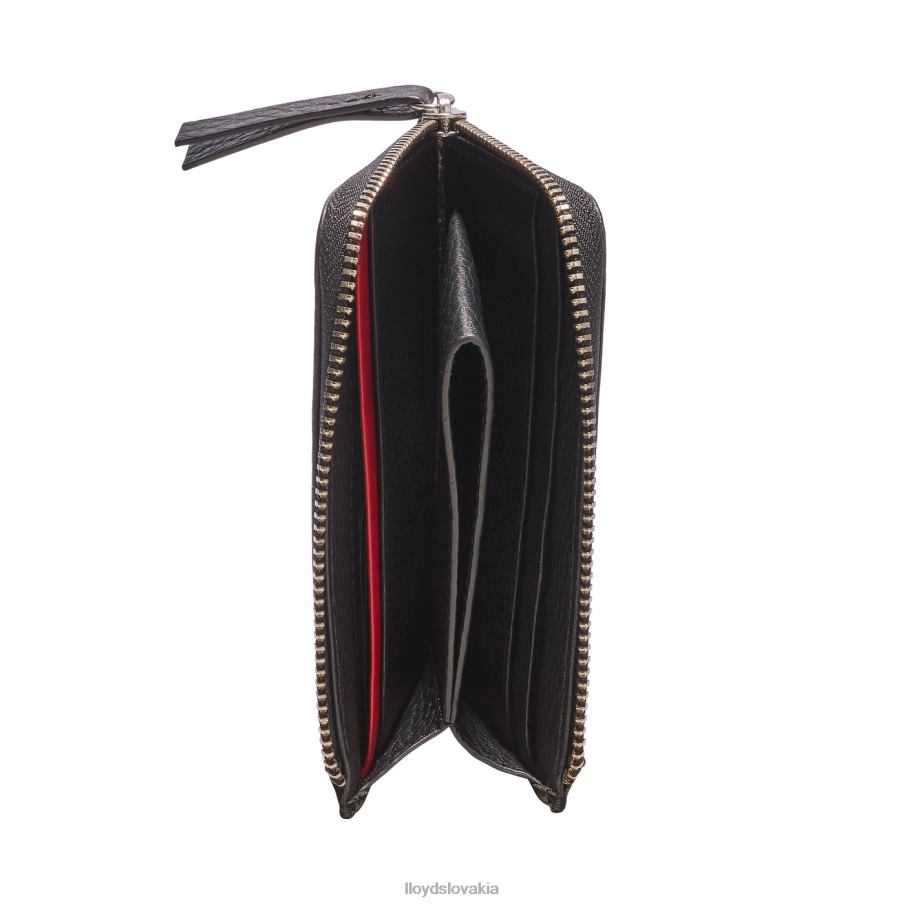 LLOYD Držiteľ karty muži príslušenstvo čierna 6R0JN655