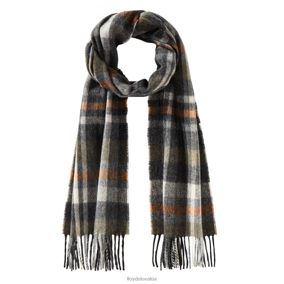 LLOYD vlnený/kašmírový šál muži príslušenstvo sivá 6R0JN693