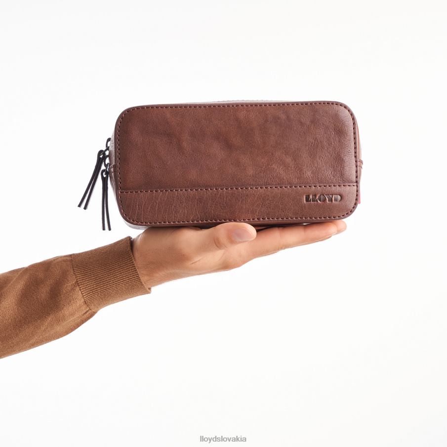 LLOYD toaletná taška muži príslušenstvo hnedá 6R0JN652