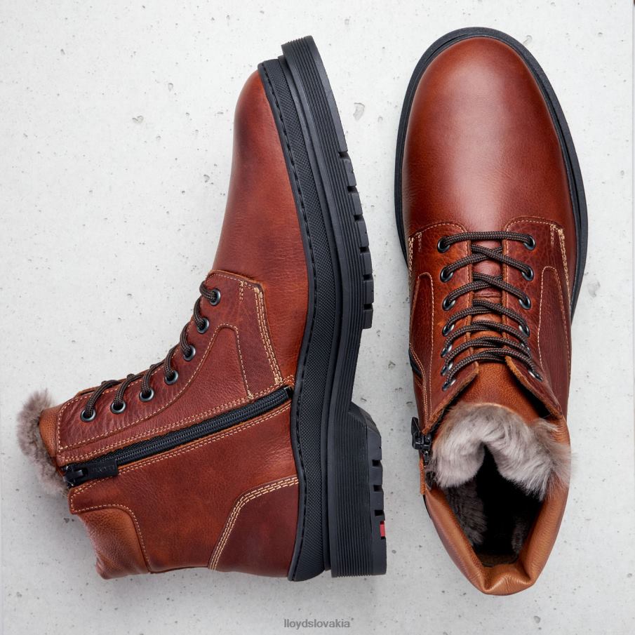 LLOYD Hollis muži topánky hnedá 6R0JN537