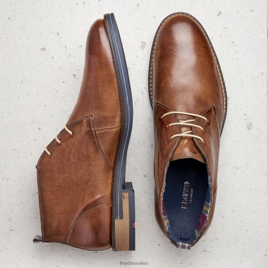 LLOYD daniel muži topánky hnedá 6R0JN549