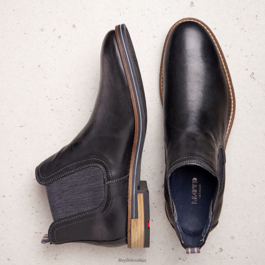 LLOYD dario muži topánky čierna 6R0JN544