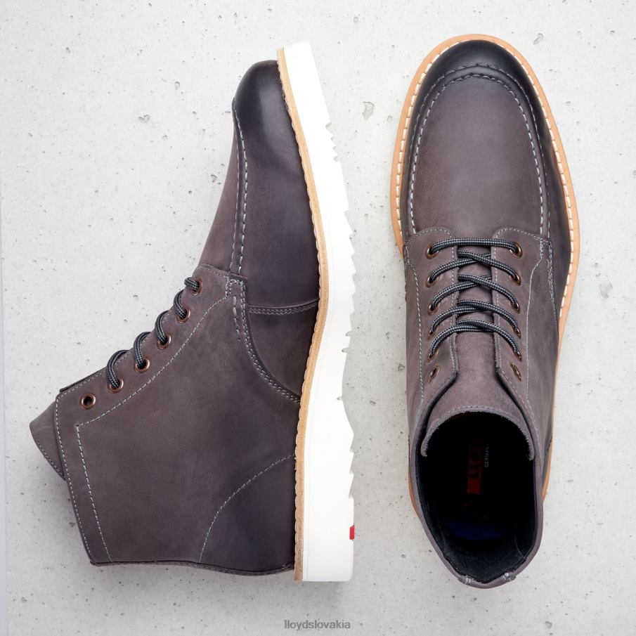 LLOYD debar muži topánky sivá 6R0JN552