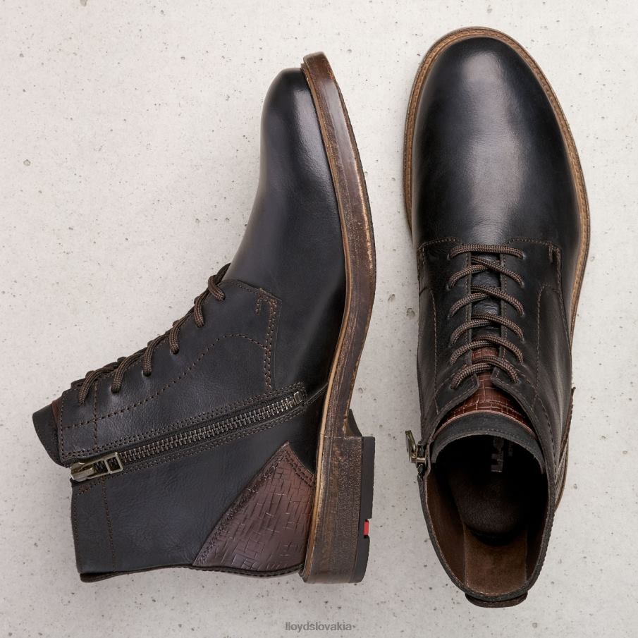 LLOYD dvojaký muži topánky čierna 6R0JN540