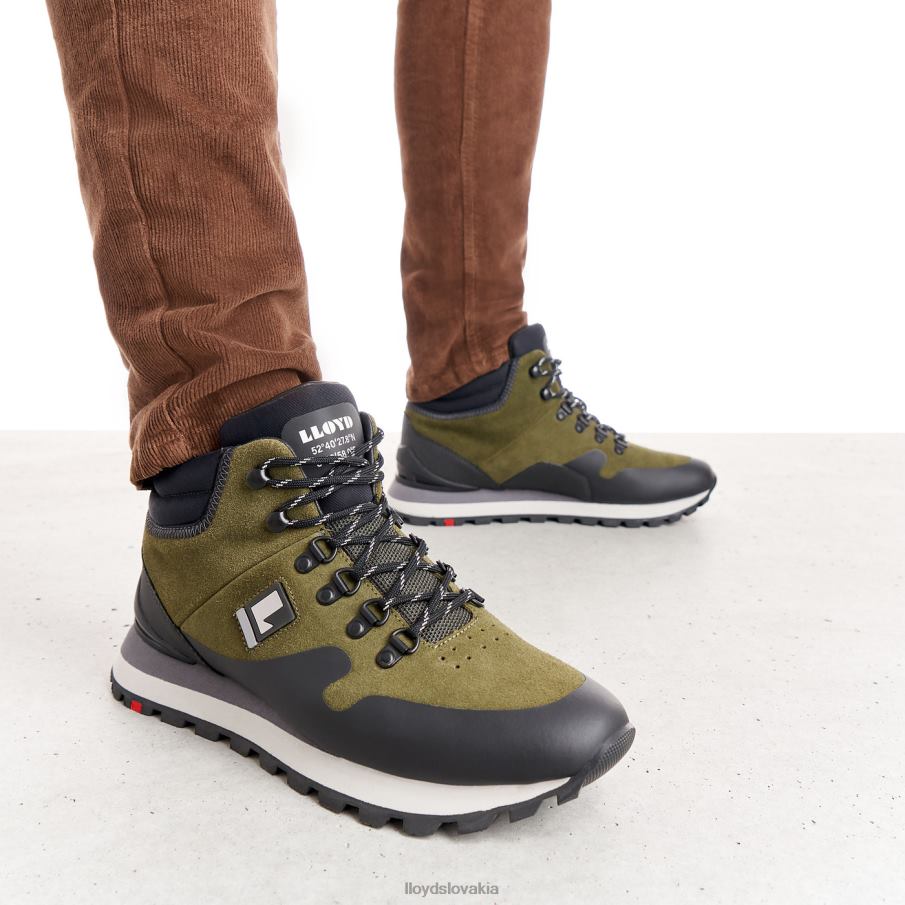 LLOYD elwas muži topánky zelená 6R0JN553