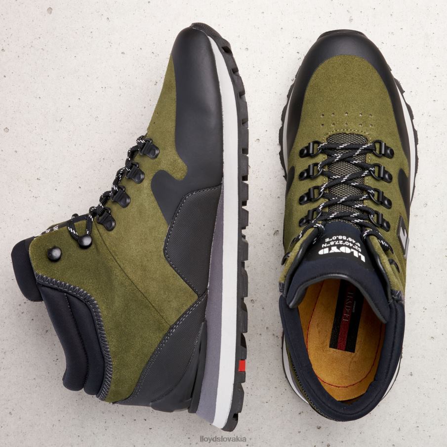 LLOYD elwas muži topánky zelená 6R0JN553