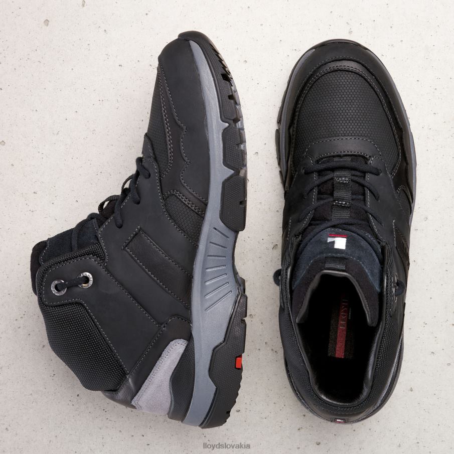 LLOYD eragon muži topánky čierna 6R0JN567