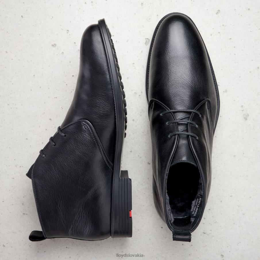 LLOYD heras muži topánky čierna 6R0JN34