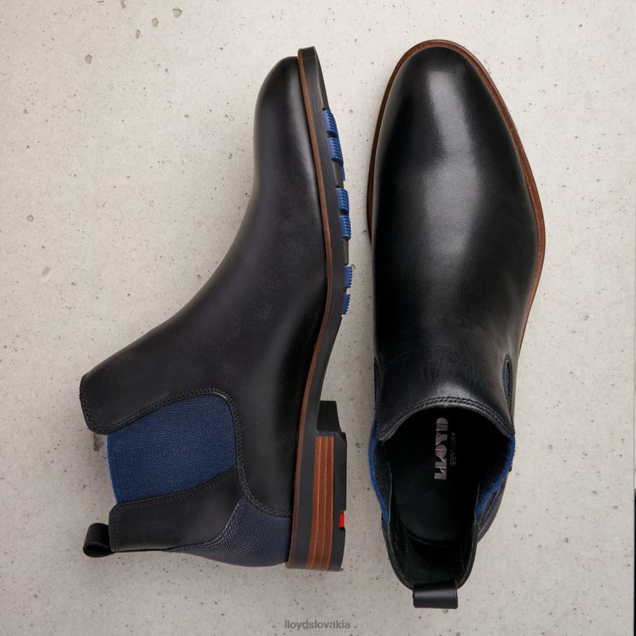 LLOYD jaser muži topánky čierna 6R0JN165