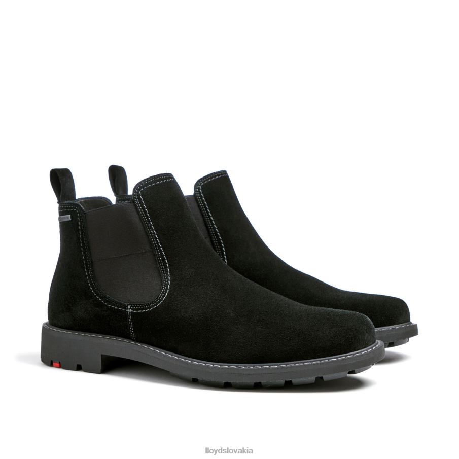 LLOYD komorník muži topánky čierna 6R0JN132