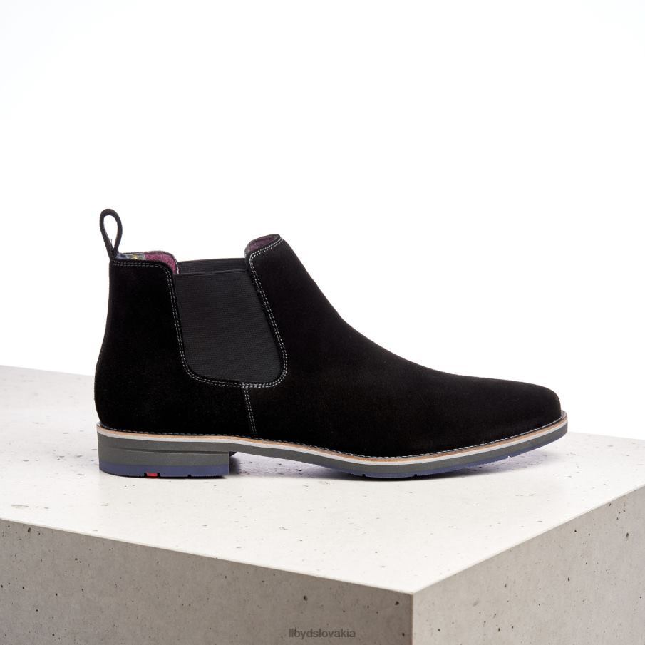 LLOYD leon muži topánky čierna 6R0JN178