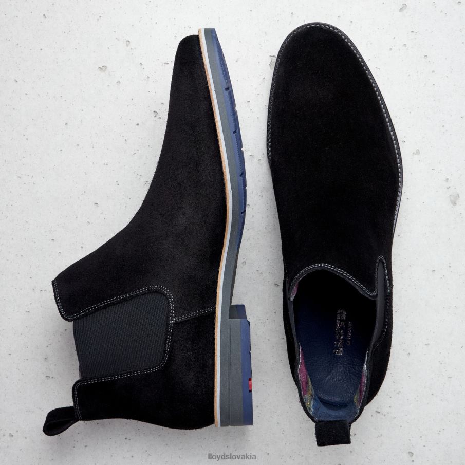 LLOYD leon muži topánky čierna 6R0JN178