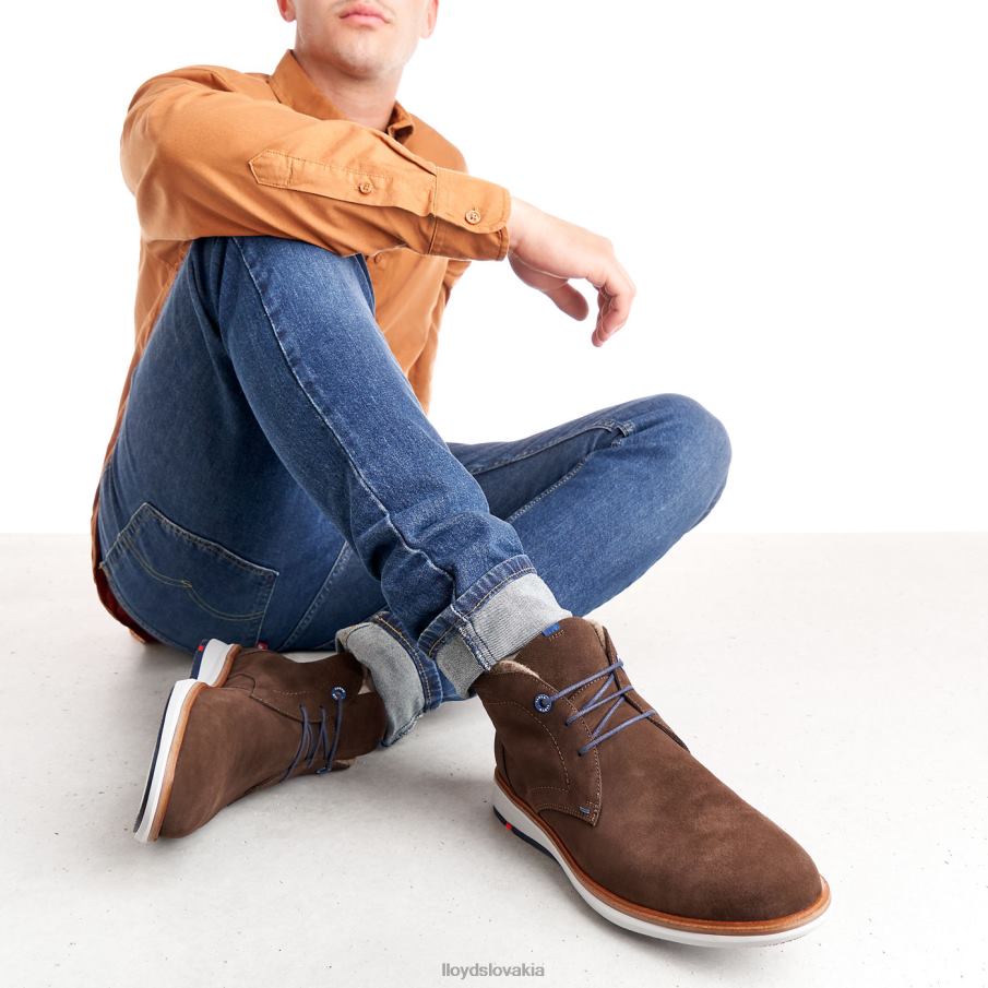 LLOYD maxwell muži topánky hnedá 6R0JN270