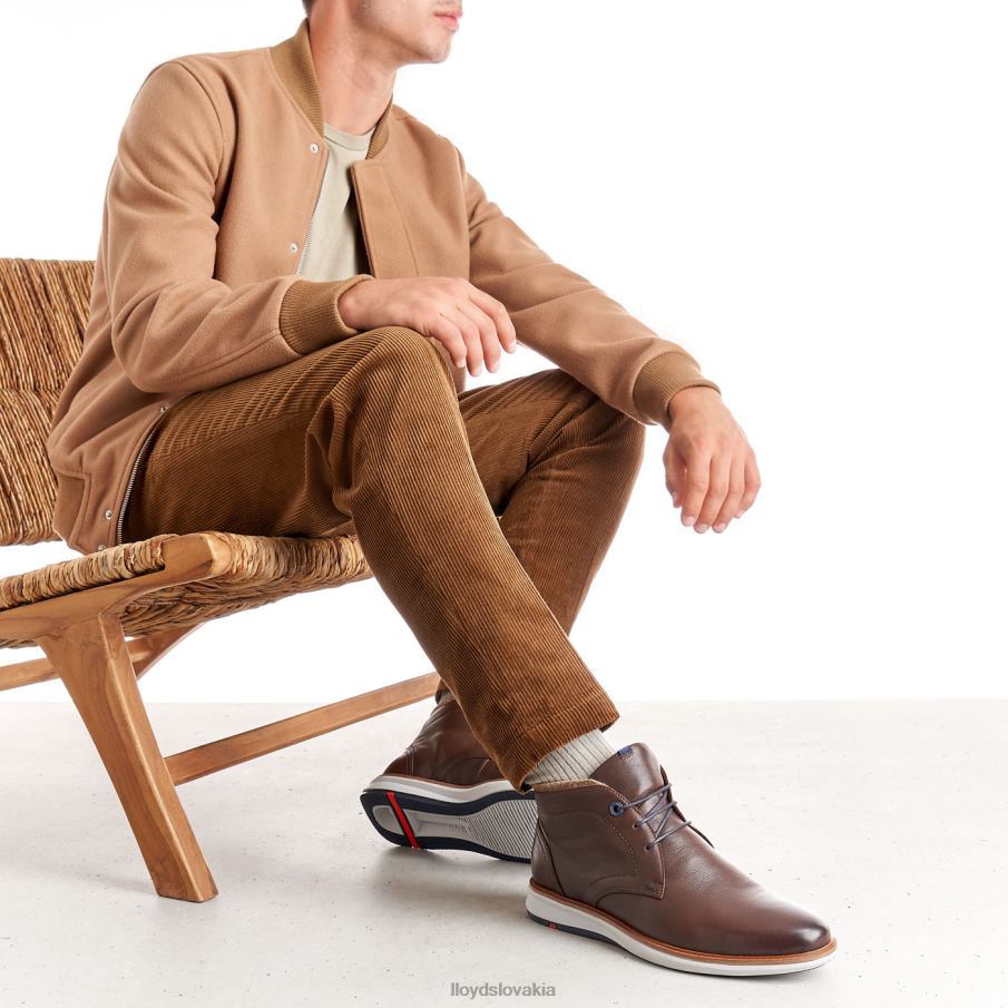 LLOYD maxwell muži topánky hnedá 6R0JN274