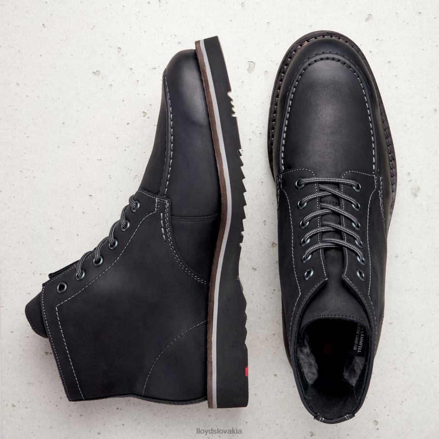 LLOYD popierač muži topánky čierna 6R0JN503