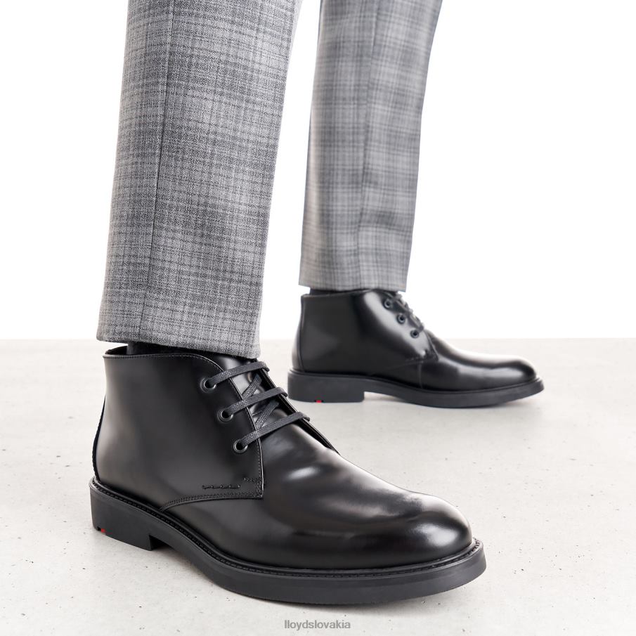 LLOYD skal muži topánky čierna 6R0JN197