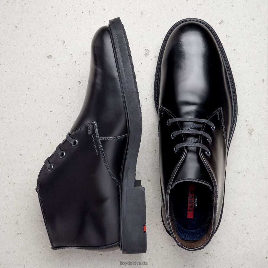 LLOYD skal muži topánky čierna 6R0JN197