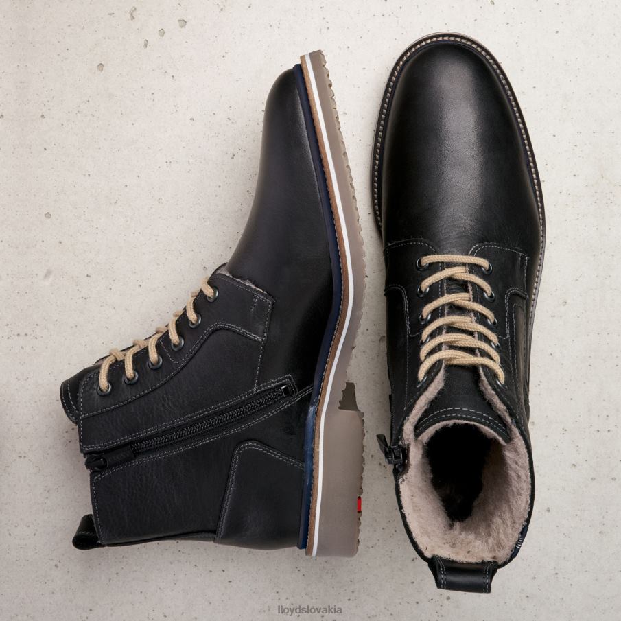 LLOYD vidal muži topánky čierna 6R0JN517