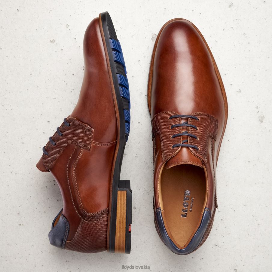 LLOYD jake muži topánky hnedá 6R0JN199