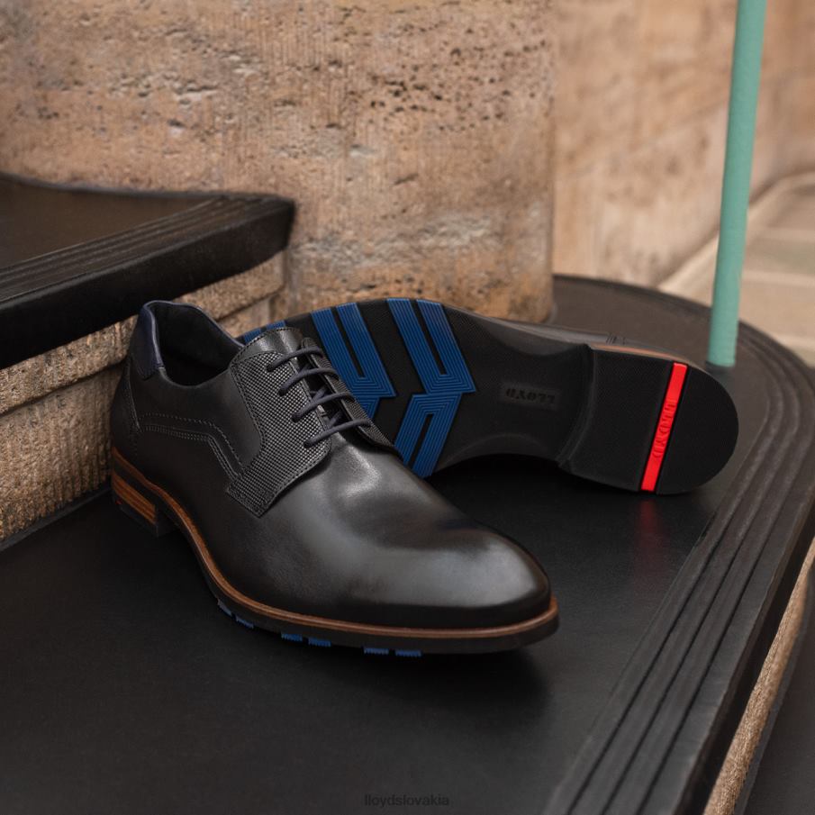LLOYD jake muži topánky čierna 6R0JN188