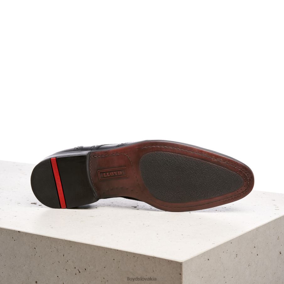 LLOYD morton muži topánky čierna 6R0JN186