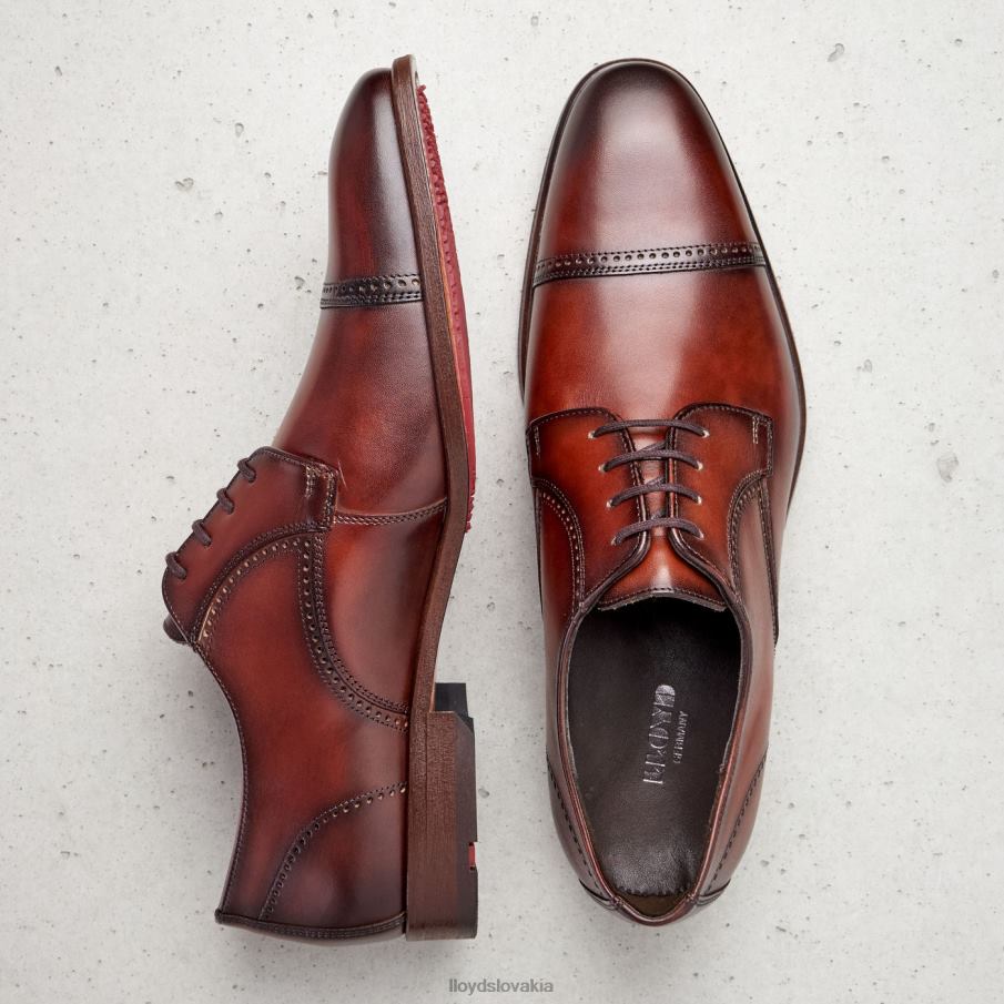 LLOYD perry muži topánky hnedá 6R0JN177