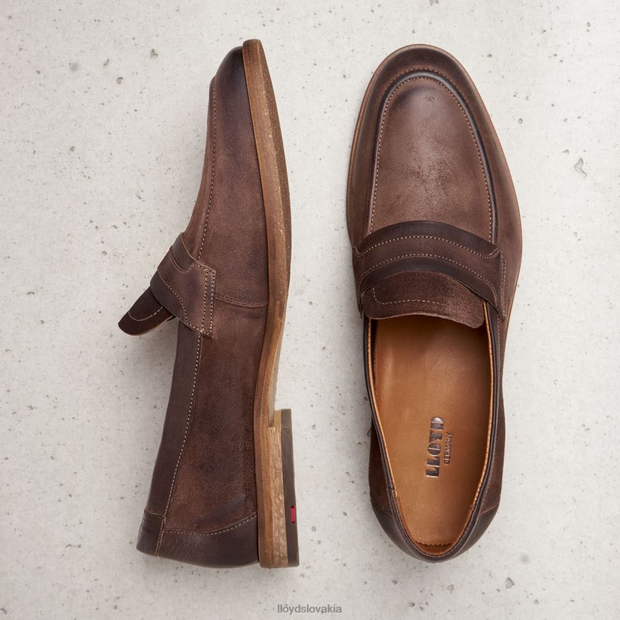 LLOYD oktant muži topánky hnedá 6R0JN1346