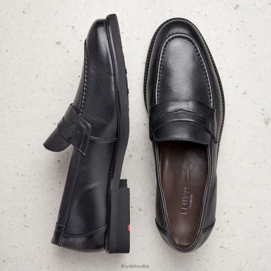 LLOYD reg muži topánky čierna 6R0JN179