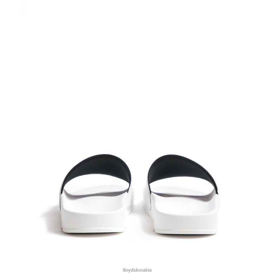 LLOYD šmykľavky do kúpeľa muži topánky biely 6R0JN716