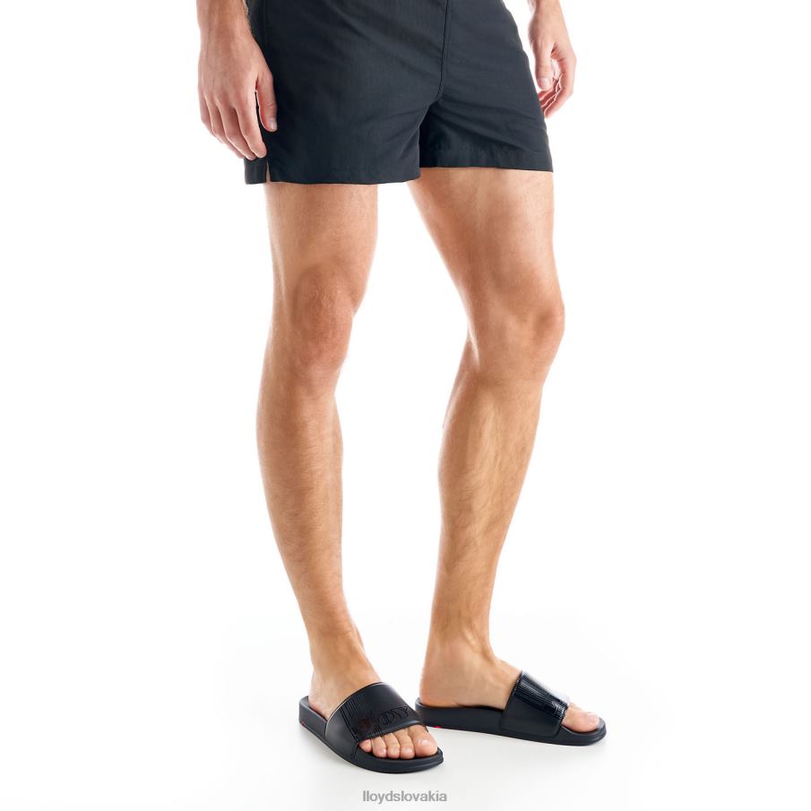 LLOYD šmykľavky do kúpeľa muži topánky čierna 6R0JN713