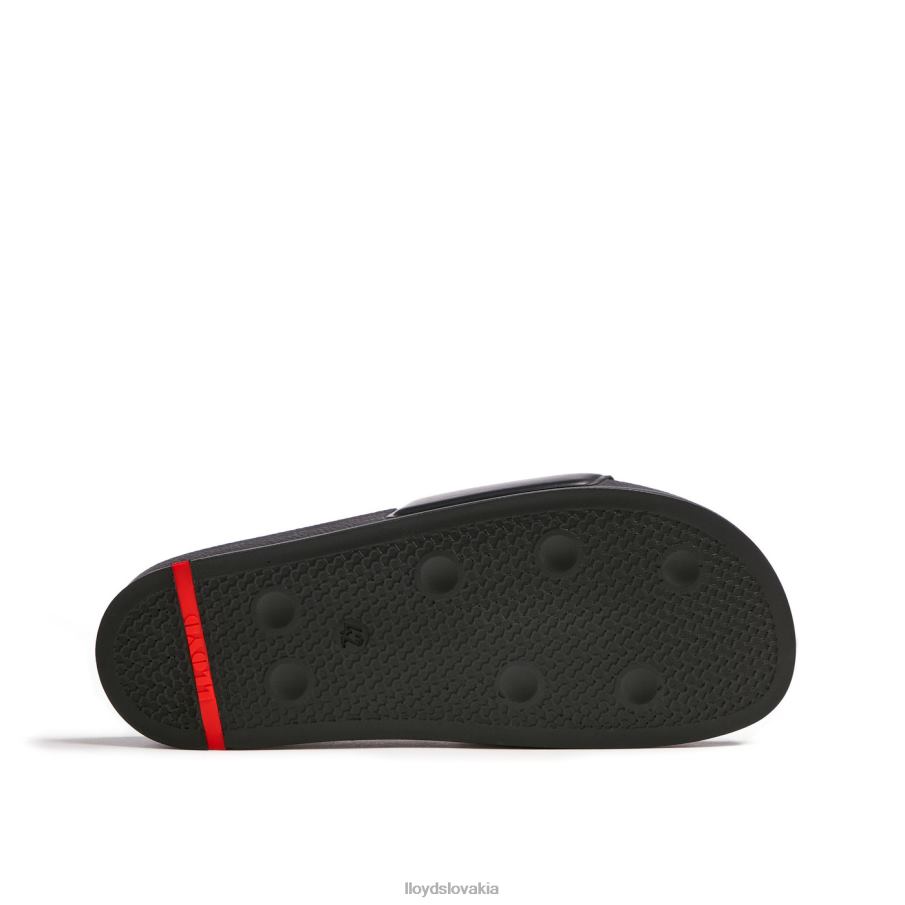 LLOYD šmykľavky do kúpeľa muži topánky čierna 6R0JN713