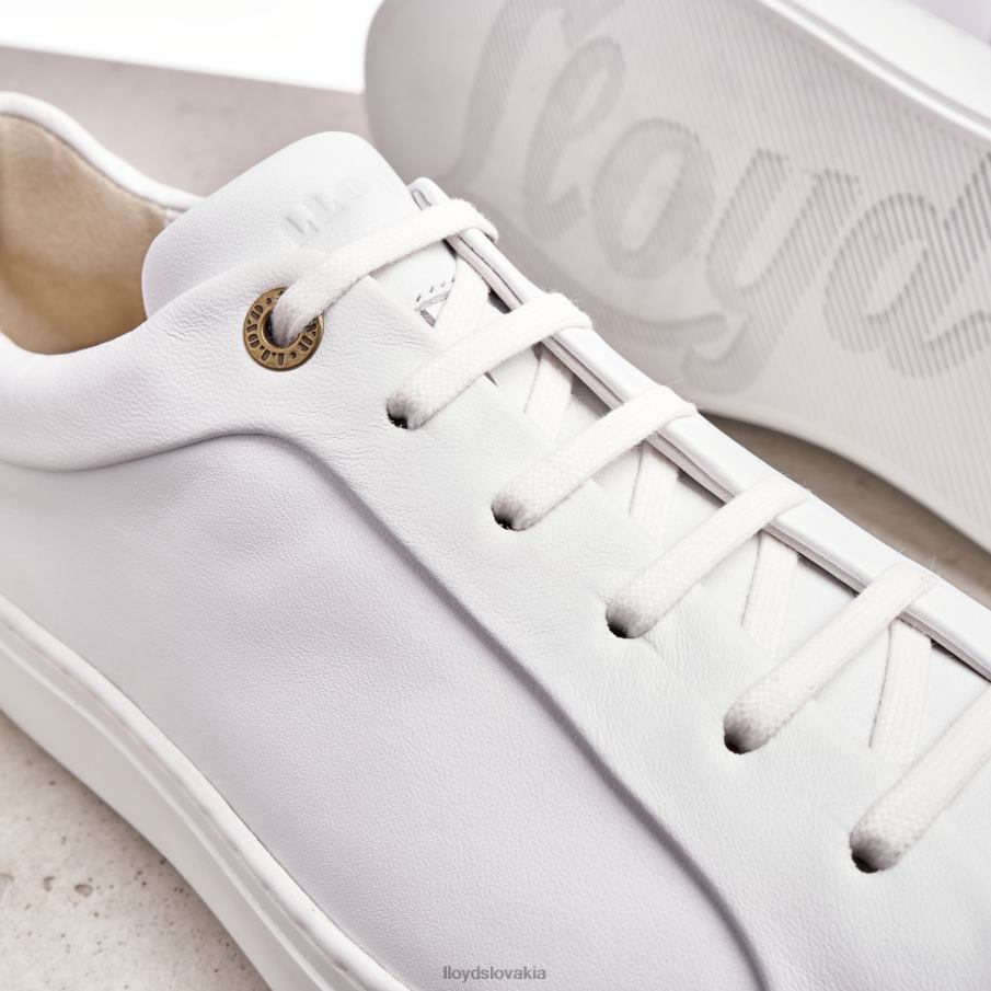 LLOYD ajan muži topánky biely 6R0JN1338