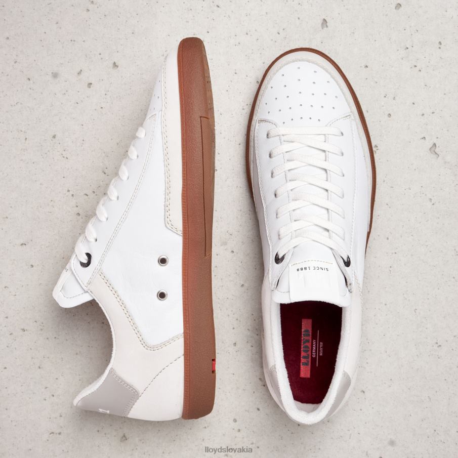 LLOYD barón muži topánky biely 6R0JN389