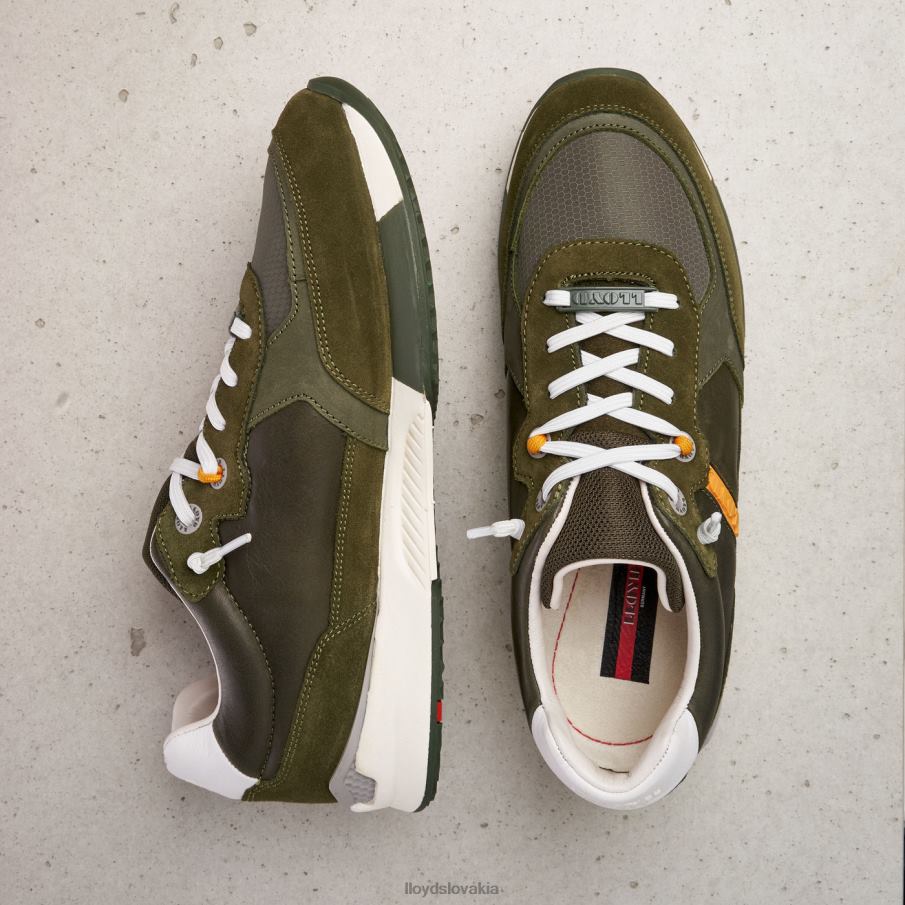 LLOYD egídio muži topánky zelená 6R0JN1333