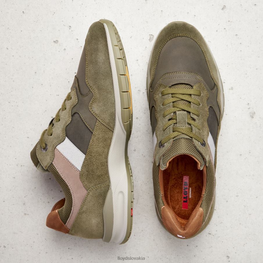 LLOYD kant (xtrawide) muži topánky zelená 6R0JN412