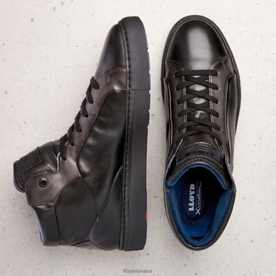 LLOYD kuna muži topánky čierna 6R0JN263