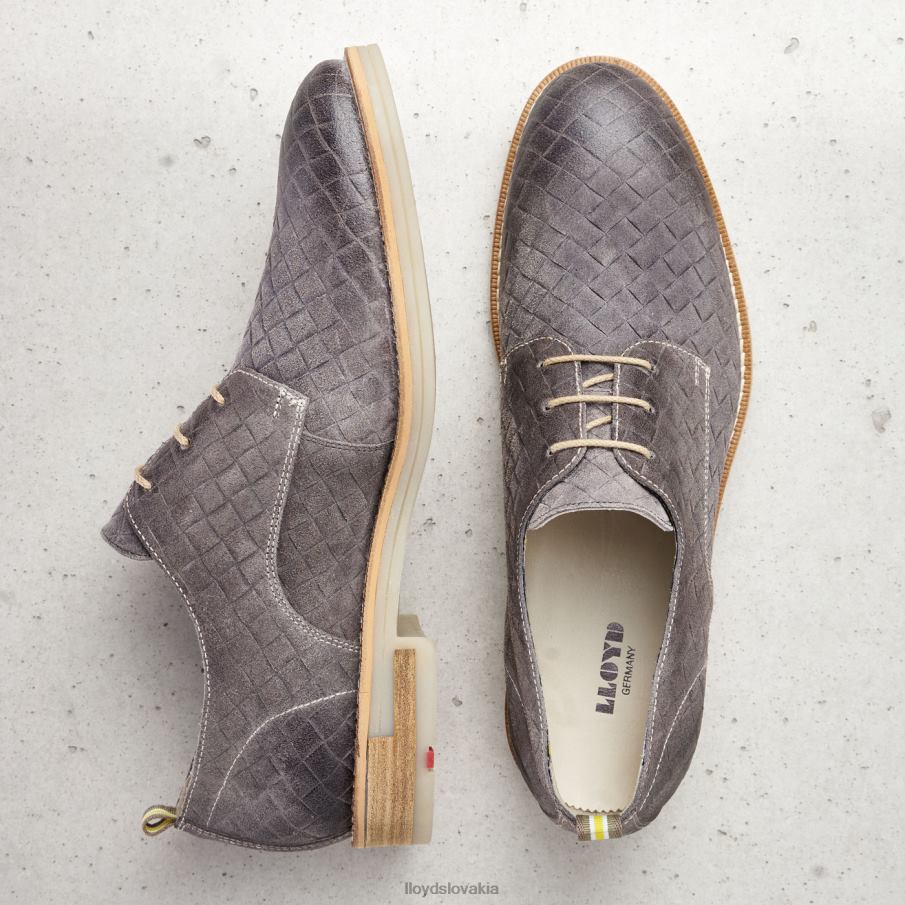 LLOYD dallas muži topánky sivá 6R0JN607
