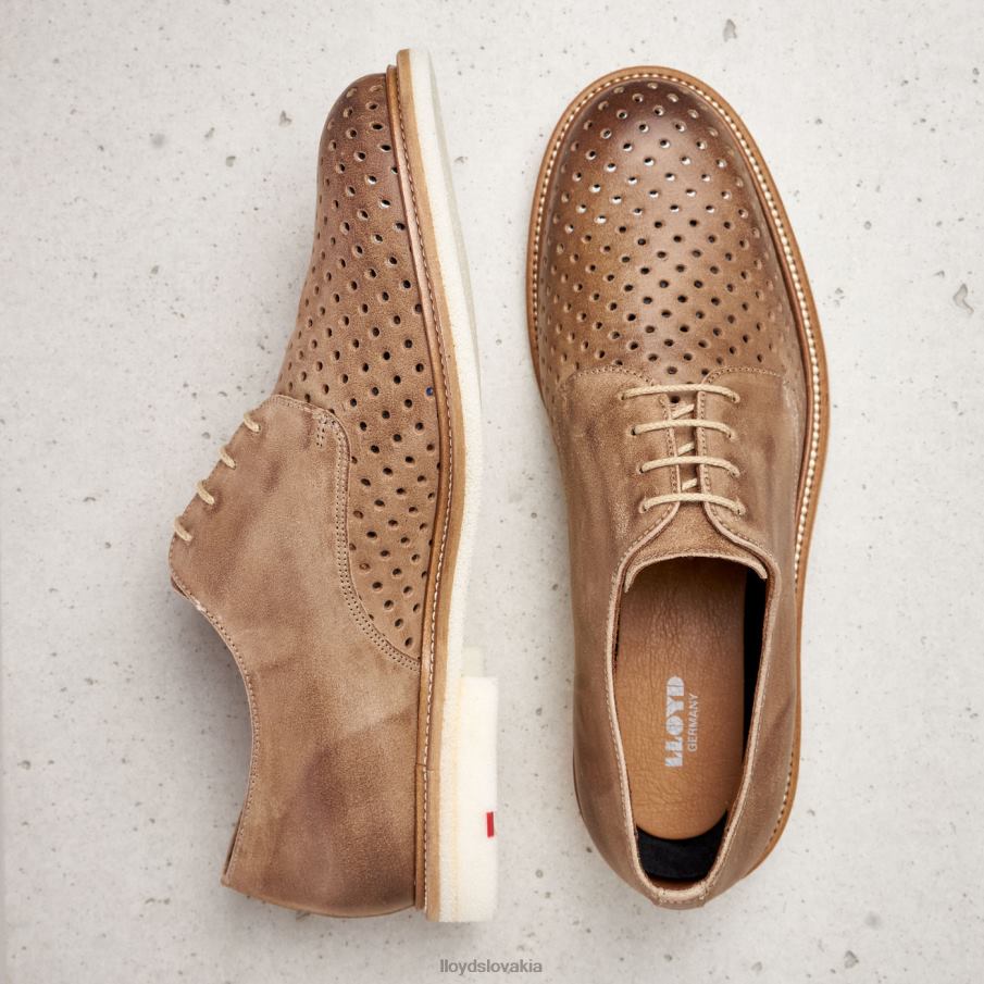 LLOYD parker muži topánky hnedá 6R0JN213