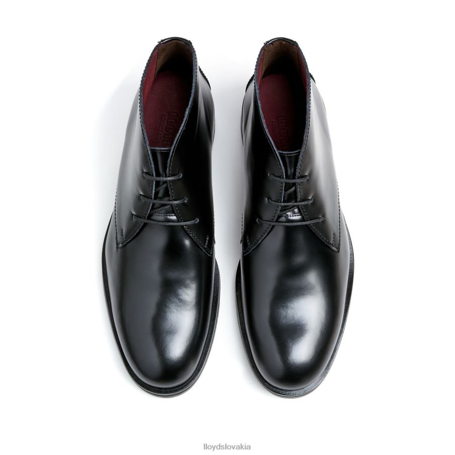 LLOYD perla muži topánky čierna 6R0JN67