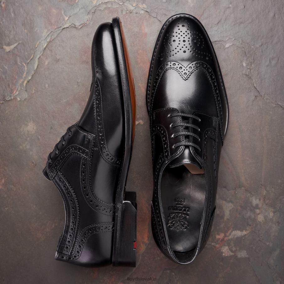 LLOYD waltham muži topánky čierna 6R0JN70