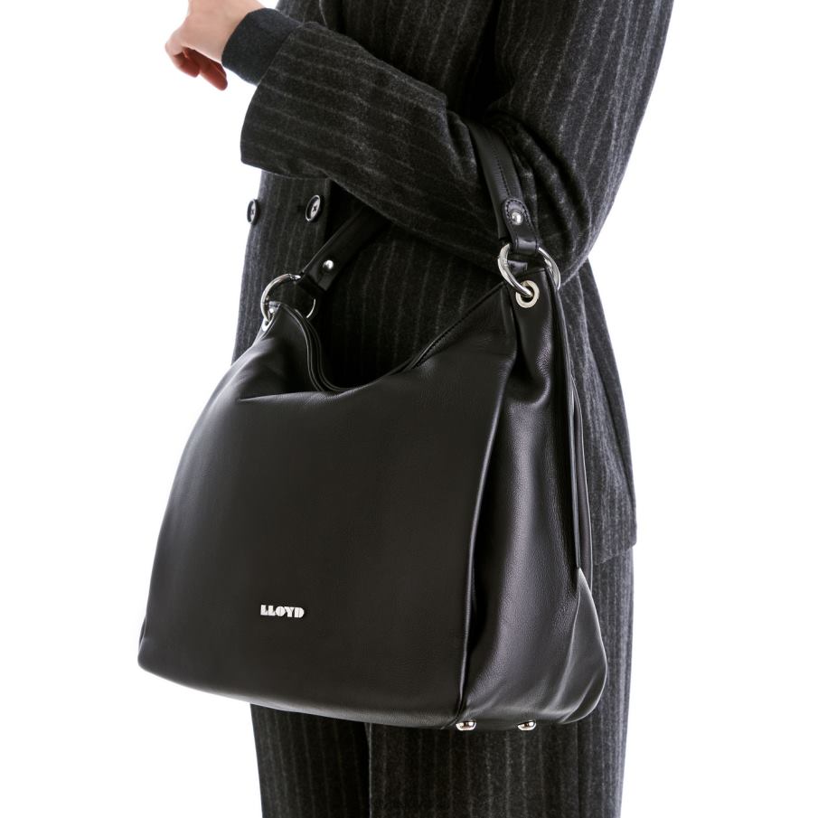 LLOYD hobo taška ženy príslušenstvo čierna 6R0JN1290