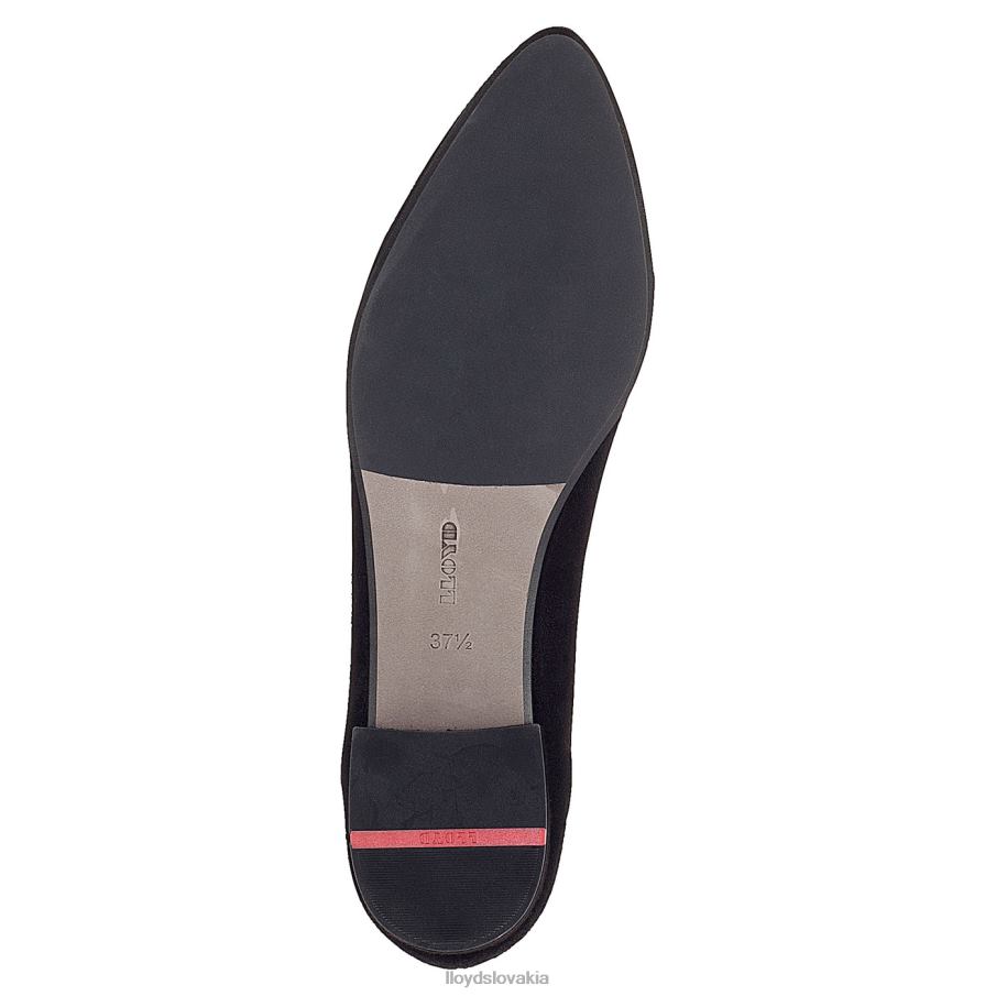 LLOYD baletka ženy topánky čierna 6R0JN1142