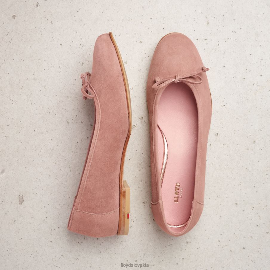 LLOYD kožená balerína ženy topánky béžová 6R0JN1258