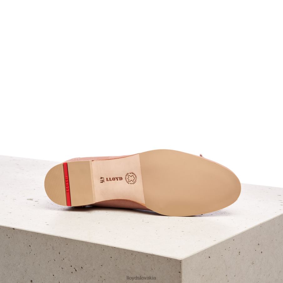 LLOYD kožená balerína ženy topánky béžová 6R0JN1258