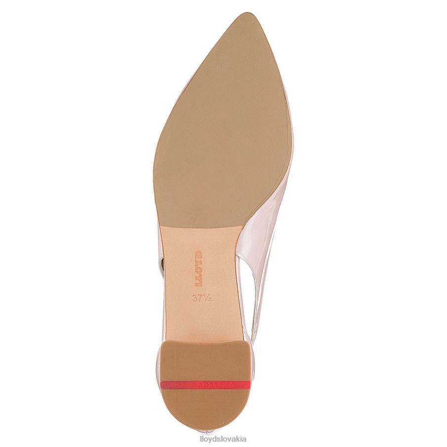 LLOYD lakovaná balerína ženy topánky červená 6R0JN1172