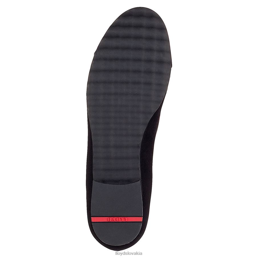 LLOYD lakovaná balerína ženy topánky čierna 6R0JN1171