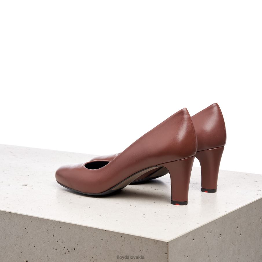 LLOYD hladké kožené lodičky ženy topánky hnedá 6R0JN1050