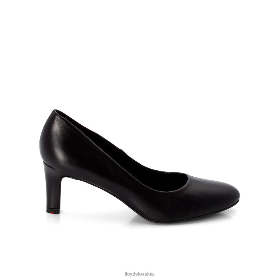 LLOYD hladké kožené lodičky ženy topánky čierna 6R0JN1007