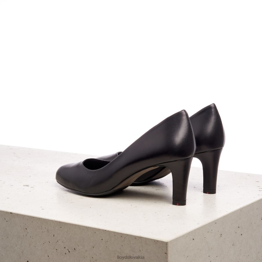 LLOYD hladké kožené lodičky ženy topánky čierna 6R0JN1007