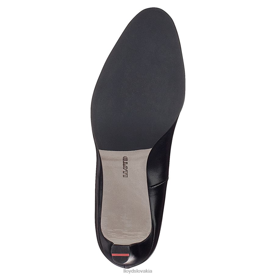 LLOYD hladké kožené lodičky ženy topánky čierna 6R0JN1007